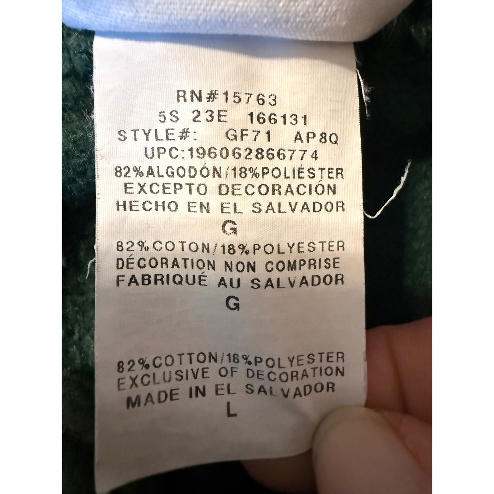 Vintage Champion Reverse Weave Athletic Club Sweatpants Green GF71 Large - Picture 6 of 10